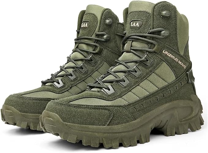 Bottes tactiques antidérapantes