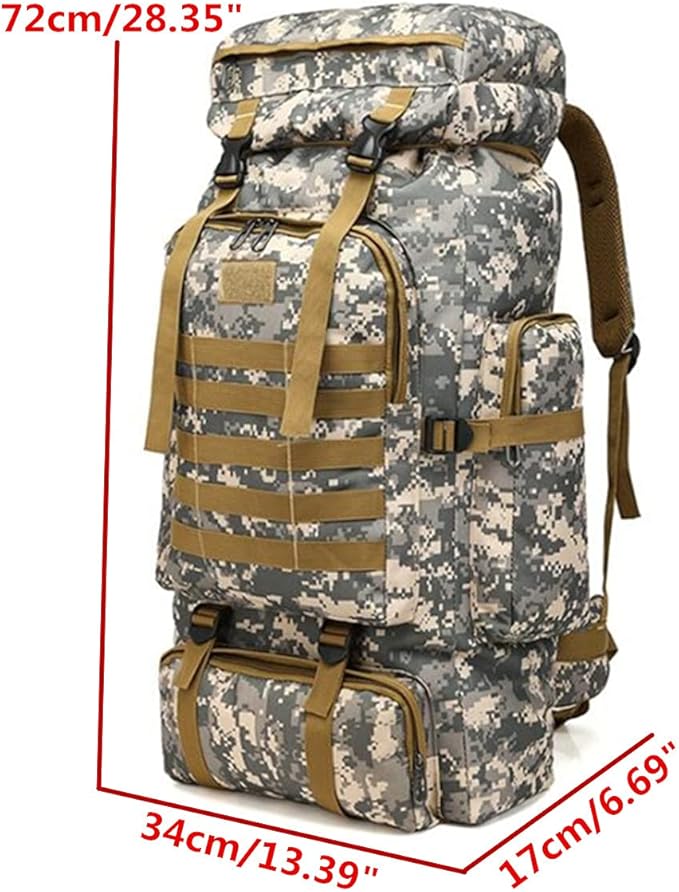 grand sac à dos tactiques 100L
