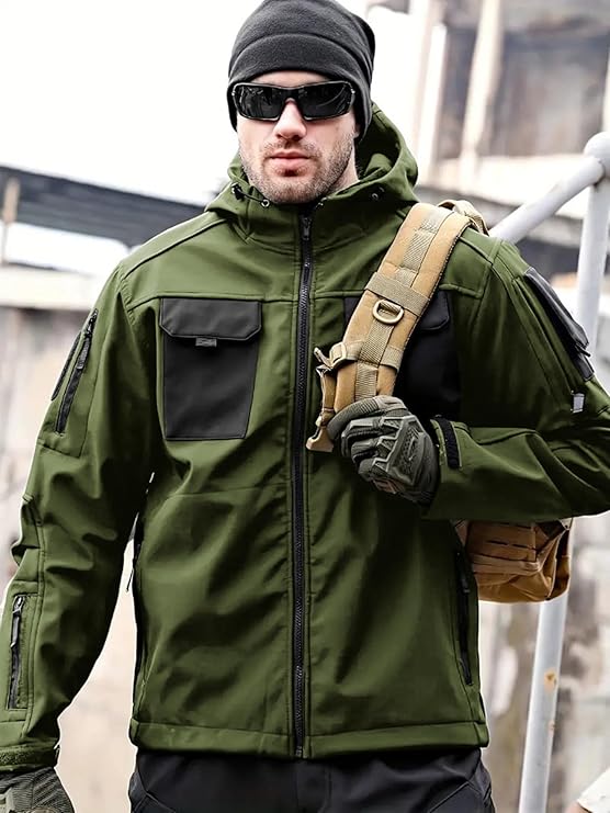 Veste tactique légère et imperméable Coupe-vent