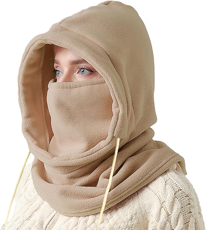 Cagoule masque facial, masque de Ski d'hiver pour hommes et femmes