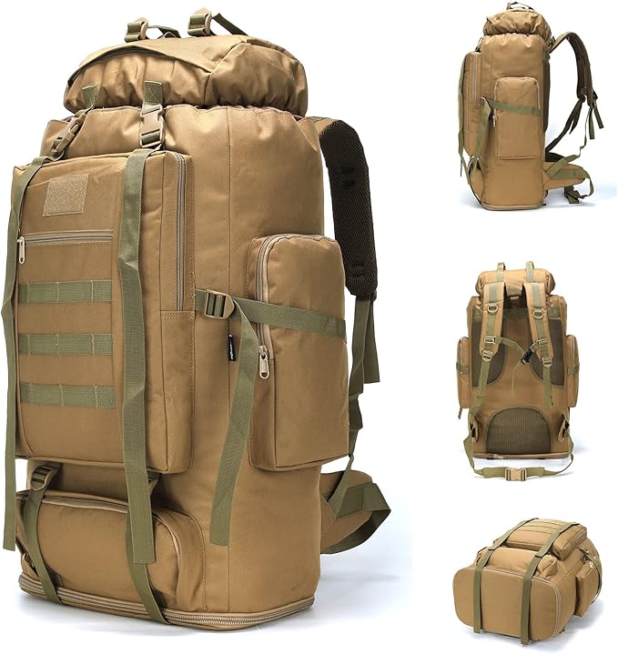 grand sac à dos tactiques 100L