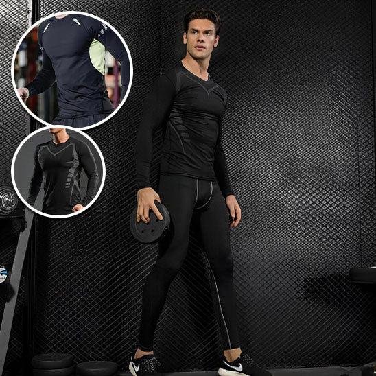 T-shirt hommes Compression Fitness